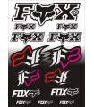 PLIEGO ADHESIVOS LOGOS FOX VOL.2 TAMAÑO A3