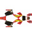 KIT ADHESIVOS HONDA CR 125 00/01 TEAM PLANO