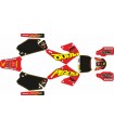 KIT ADHESIVOS HONDA CR 125 00/01 TEAM PLANO