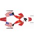 KIT ADHESIVOS HONDA CR 125/250 00/01 AMERICAN
