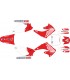 KIT ADHESIVOS HONDA 250 02/03 DISEÑO HONDA