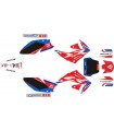 KIT ADHESIVOS HONDA 125 04/08 DISEÑO CRF