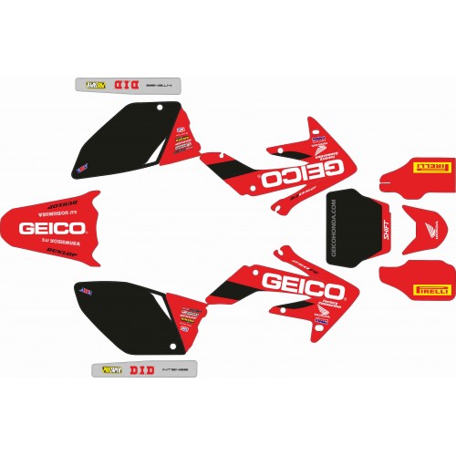 KIT ADHESIVOS CRF 250 04/05 GEICO