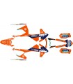 KIT ADHESIVOS KTM EXC 17/19 GOPRO NARANJA