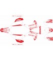 KIT ADHESIVOS CRF 250 22/23 CRF 450 21/23 DISEÑO RED/WHITE