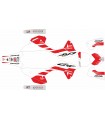 KIT ADHESIVOS CRF 450 21/23 DISEÑO WHITE/RED