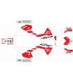 KIT ADHESIVOS CRF 450 21/23 DISEÑO WHITE/RED