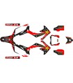 KIT ADHESIVOS CRF 450 09/12 HONDA RACING ROCKSTARS