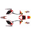 KIT ADHESIVOS CRF 250 14/17 TORO ROJO