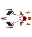 KIT ADHESIVOS CRF 250 14/17 TORO ROJO