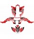 KIT ADHESIVOS ATV YAMAHA YZF 450 03/+ ROJO