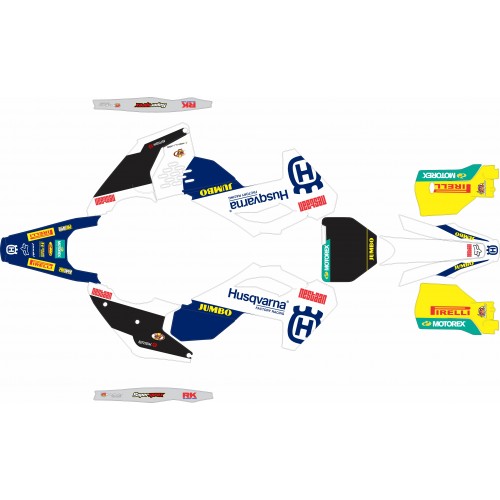 KIT ADHESIVOS HUSQVARNA TC/FC 2023