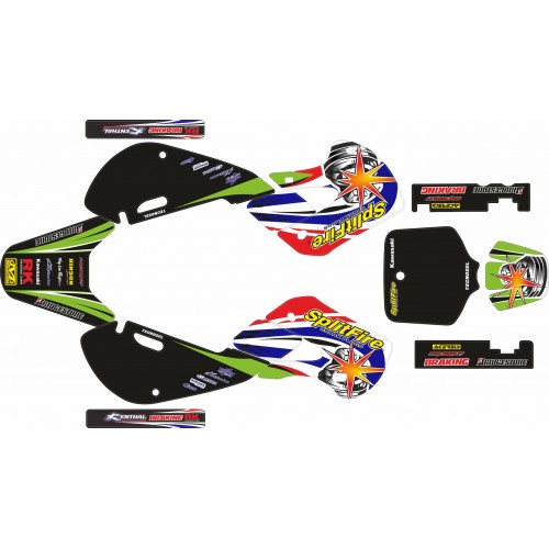 KIT DE ADHESIVOS KX 65 00/23 SPLITFIRE