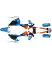 KIT ADHESIVOS KTM EXC 17/19 GOPRO AZUL / NEGRO