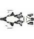 KIT DE ADHESIVOS YAMAHA WR 250F / WR450 F 05/06 NEGRO / BLANCO