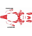 KIT DE ADHESIVOS YAMAHA WR250F 14/19 WR450F 16/18 ROJO