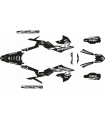 KIT DE ADHESIVOS YAMAHA WR250F 20/22 WR450F 19/22 NEGRO