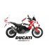 KIT ADHESIVOS DUCATI DESRT X - CORSE