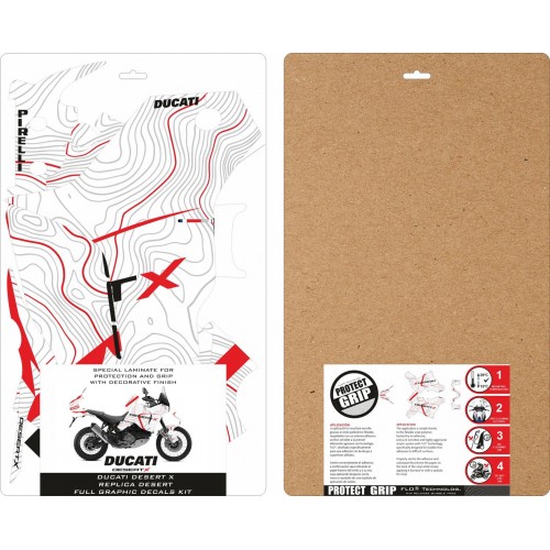 KIT ADHESIVOS DUCATI DESRT X - DESERT