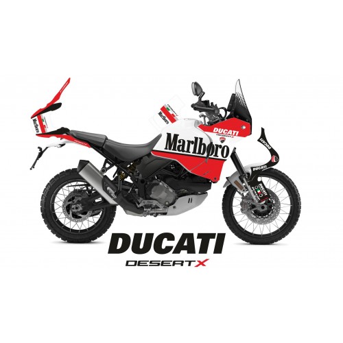 KIT ADHESIVOS DUCATI DESRT X - MARLBORO