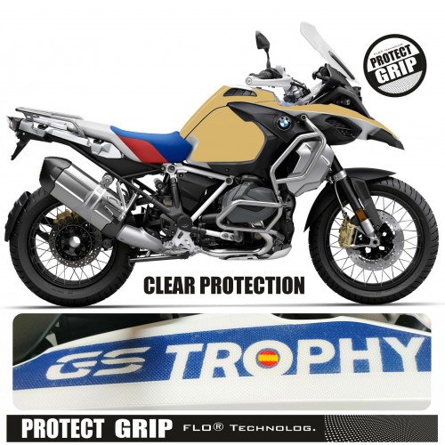 KIT ADHESIVOS TRANSPARENTE COMPLETO GS 1250 ADV/RALLY PROTECCIÓN DECORACIÓN ORIGINAL