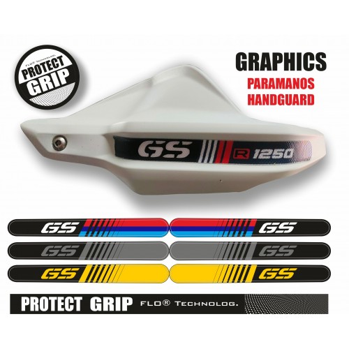 KIT ADHESIVOS DECORATIVOS  PARAMANOS BMW GS