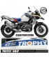 KIT ADHESIVOS TRANSPARENTE GS 1250 ADV/RALLY PROTECCIÓN DECORACIÓN ORIGINAL PARTE FRONTAL