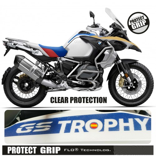 KIT ADHESIVOS TRANSPARENTE GS 1250 ADV/RALLY PROTECCIÓN DECORACIÓN ORIGINAL PARTE FRONTAL