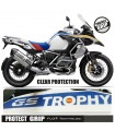 KIT ADHESIVOS TRANSPARENTE GS 1250 ADV/RALLY PROTECCIÓN DECORACIÓN ORIGINAL PARTE FRONTAL