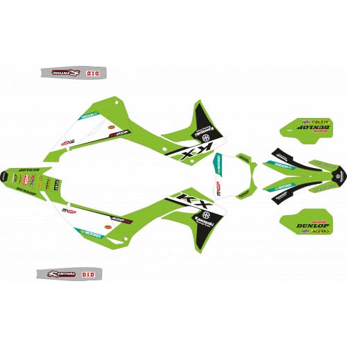 KIT DE ADHESIVOS KX 450 F   24/25 MXGP