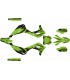 KIT DE ADHESIVOS KX 450 F  24/25 VERDE