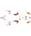 KIT ADHESIVOS KTM SX 65 2024 - RETRO 95