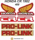 Kit Adhesivos OEM Honda CR 480 R 1982