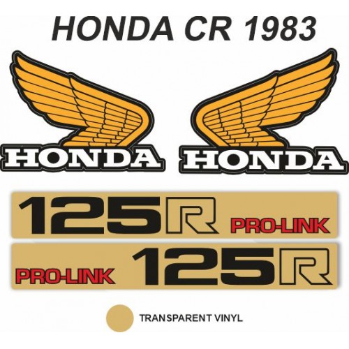 Kit Adhesivos OEM Honda CR 125 R 1983