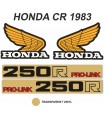 Kit Adhesivos OEM Honda CR 250 R 1983