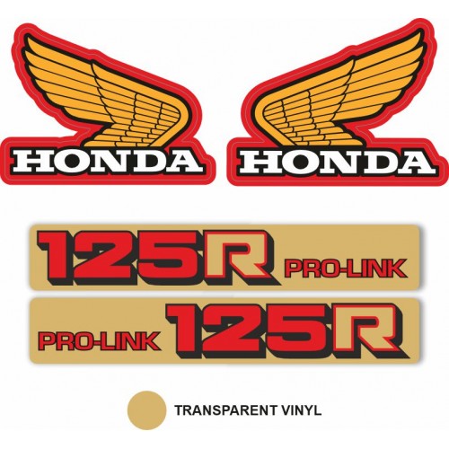 Kit Adhesivos OEM Honda CR 125 R 1984