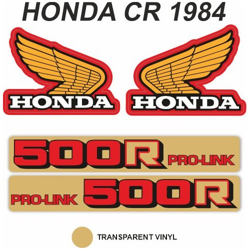 Kit Adhesivos OEM Honda CR 500 R 1984