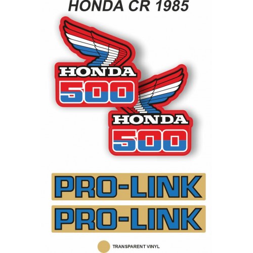Kit Adhesivos OEM Honda CR 500 R 1985