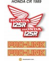 Kit Adhesivos OEM Honda CR 125 R 1989