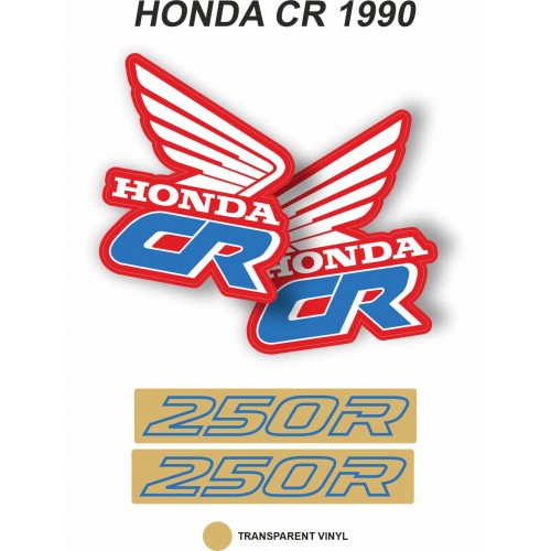 Kit Adhesivos OEM Honda CR 250 R 1990