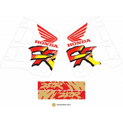 Kit Adhesivos OEM Honda CR 250 R 1991