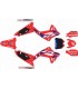 KIT ADHESIVOS  CR 125 02/08 RESTYLING POLISPORT 2022  FACTORY