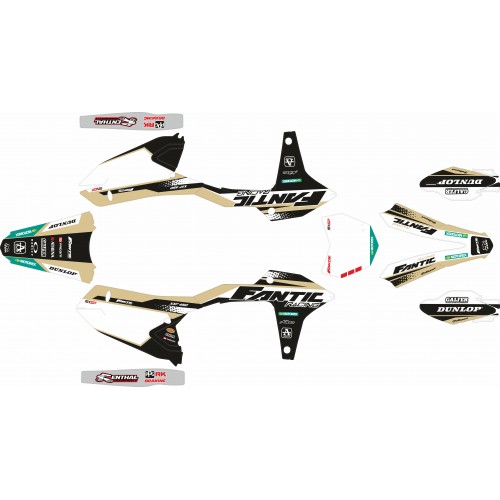 KIT ADHESIVOS FANTIC XXF 450  24+ FACTORY ARENA