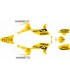 KIT DE ADHESIVOS YAMAHA WR450F 12/15 AMARILLO/NEGRO