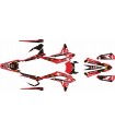 KIT ADHESIVOS BETA X-TRAINER 300 23/24 FACTORY ROJO