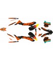 KIT ADHESIVOS KTM 690 ENDURO R 08/11 NARANJA