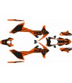 KIT ADHESIVOS KTM 690 SMC-R 19/25 NARANJA/NEGRO
