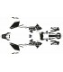 KIT ADHESIVOS KTM 690 R 19/24 BLANCO/NEGRO