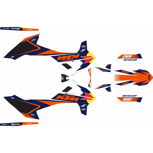 KIT ADHESIVOS KTM 690 R 19/25 ENERGY DRINK