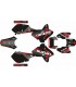 Adhesivos SUZUKI DRZ 400 E 2000/2020 NEGRO/ROJO